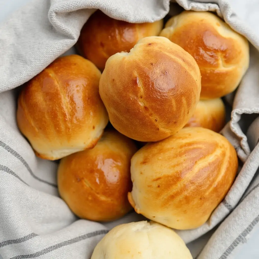 Easy Soft Sourdough Discard Rolls